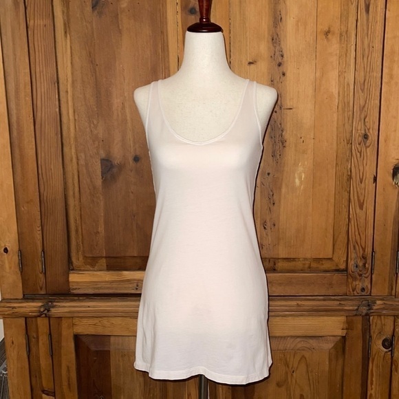LILLA. P Neutral-Blush 💯 Pima Cotton Tank Sz. MD - Picture 1 of 9